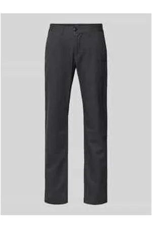 McNeal Slim Fit Chino mit Strukturmuster