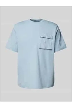Antony Morato T-Shirt mit geripptem Rundhalsausschnitt