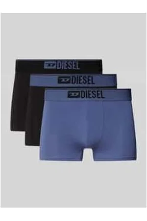 Diesel Trunks mit elastischem Logo-Bund im 3er-Pack