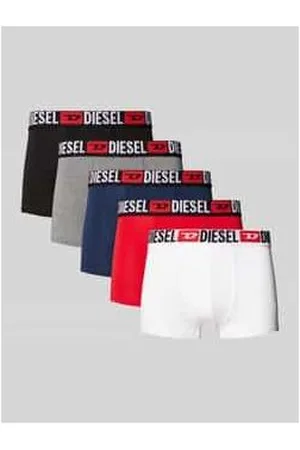 Diesel Trunks mit elastischem Logo-Bund im 5er-Pack