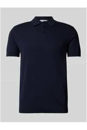 SELECTED Poloshirt mit elastischen Abschlüssen
