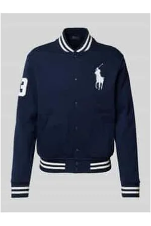 Ralph Lauren Regular Fit College-Jacke mit großem Logo-Stitching
