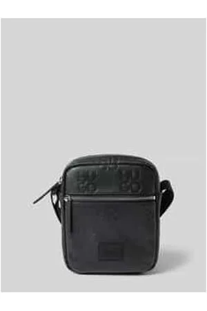 HUGO BOSS Crossbody Bag mit Allover-Logo-Prägung Modell 