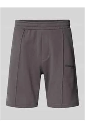 Only & Sons Regular Fit Sweatshorts mit fixierten Bügelfalten