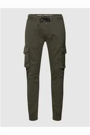 Alpha Industries Cargohose mit Label-Details Modell 