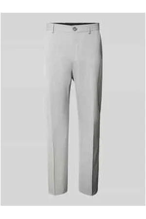 SELECTED Slim Fit Anzughose mit Knopf- und Reißverschluss