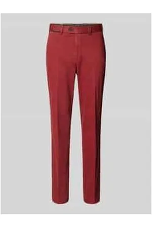 Hiltl Slim Fit Chino mit Bügelfalten Modell 