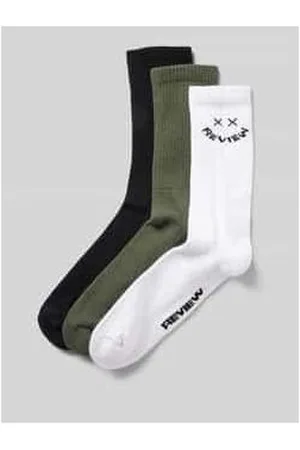 Review Socken mit elastischem Rippenbündchen im 3er-Pack