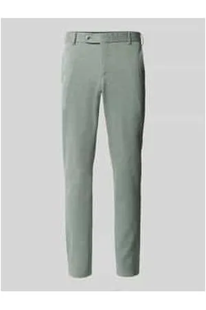 Atelier Torino Slim Fit Anzughose mit Gürtelschlaufen