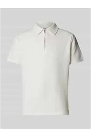 SELECTED Poloshirt mit kurzem Reißverschluss Modell 