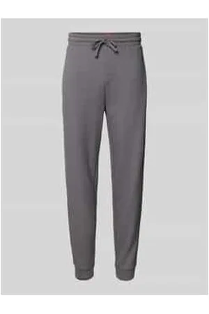 HUGO BOSS Relaxed Fit Sweatpants mit Strukturmuster Modell 