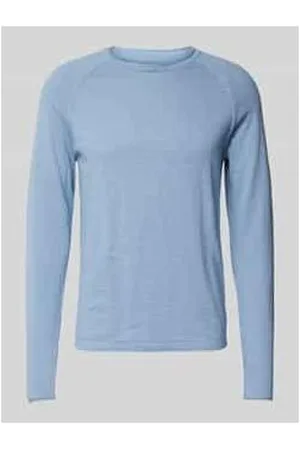 JACK & JONES Longsleeve mit geripptem Rundhalsausschnitt Modell 