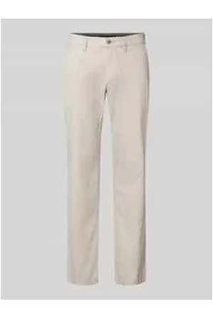 Christian Berg Regular Fit Chino mit Strukturmuster