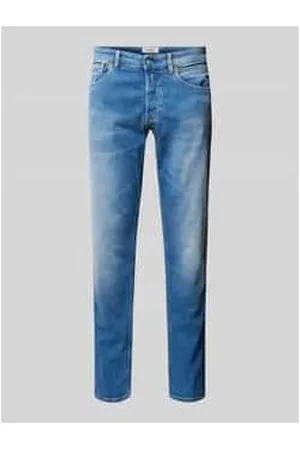 Replay Straight Fit Jeans im 5-Pocket-Design Modell 