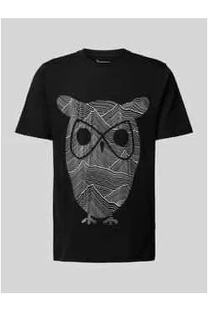 Knowledge Cotton Apparal T-Shirt mit Motiv-Print