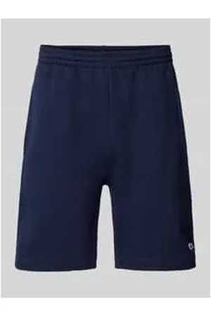 Lacoste Regular Fit Sweatshorts mit Label-Badge
