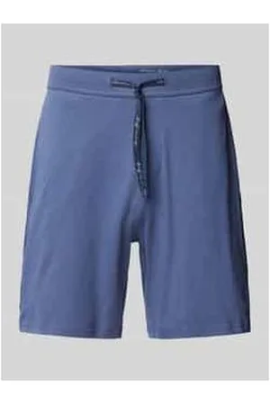 Christian Berg Sweatshorts mit Label-Stitching