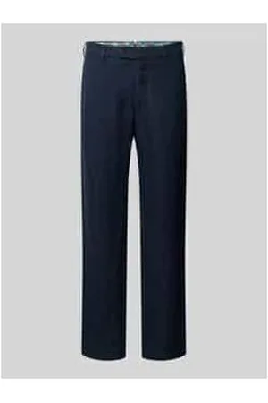 mmx Regular Fit Leinenhose mit Gürtelschlaufen Modell 