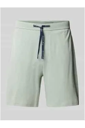 Christian Berg Sweatshorts mit Label-Stitching