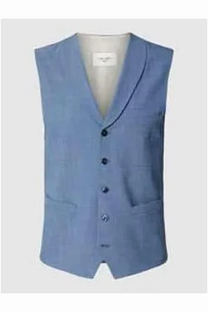 Carl Gross Slim Fit Anzugweste mit Lanawoll-Anteil Modell 