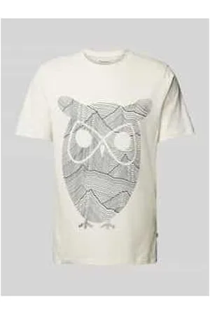 Knowledge Cotton Apparal T-Shirt mit Motiv-Print