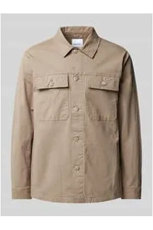 Lindbergh Hemdjacke mit Brustpattentaschen