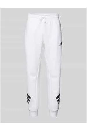 adidas Regular Fit Sweatpants mit Logo-Print