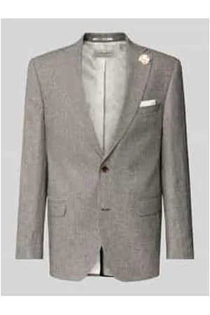 Carl Gross Regular Fit Anzugsakko aus hochwertigem Leinen-Mix Modell 