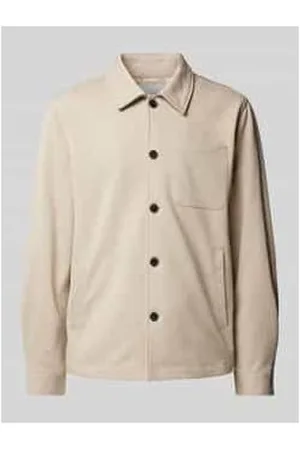 Lindbergh Hemdjacke mit aufgesetzten Brusttasche