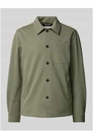 Lindbergh Hemdjacke mit aufgesetzten Brusttasche