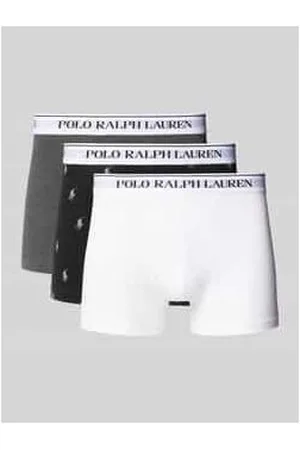 Ralph Lauren Trunks mit elastischem Logo-Bund im 3er-Pack