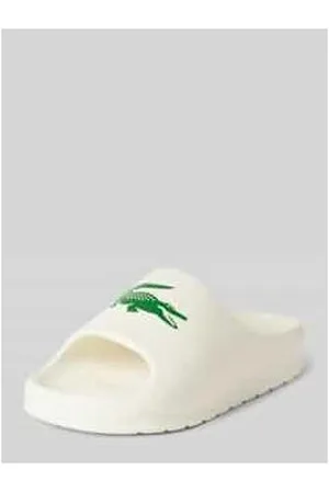 Lacoste Slides mit Label-Print Modell 