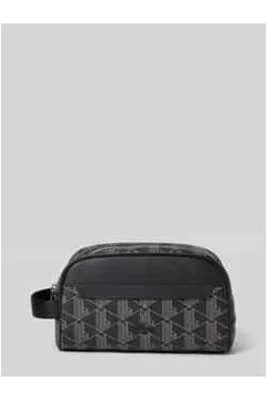 Lacoste Kulturtasche mit Label-Detail