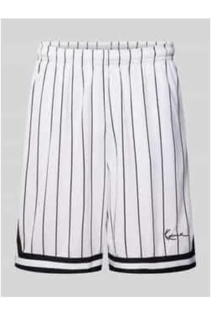 Karl Kani Loose Fit Shorts mit Label-Stitching