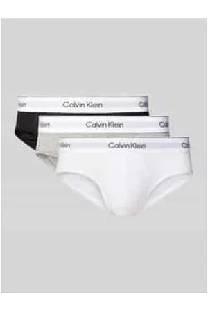 Calvin Klein Slip mit elastischem Label-Bund im 3er-Pack
