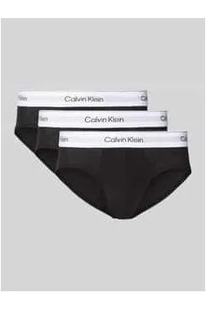 Calvin Klein Slip mit elastischem Label-Bund im 3er-Pack