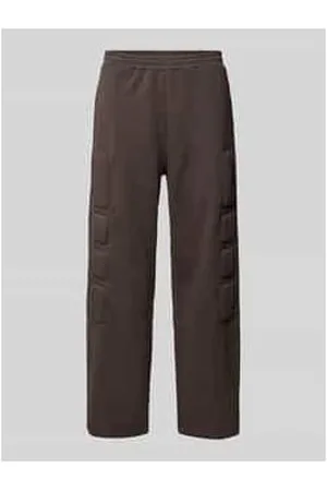 Review Straight Leg Sweatpants mit elastischem Bund