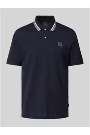 Bugatti Regular Fit Poloshirt mit Label-Badge