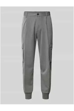 HUGO BOSS Tapered Fit Cargohose mit Strukturmuster Modell 