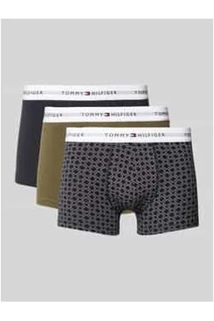 Tommy Hilfiger Trunks aus Baumwoll-Mix im 3er-Pack