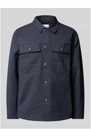 Lindbergh Hemdjacke mit Brustpattentaschen