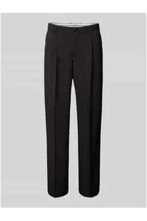 Weekday Loose Fit Bundfaltenhose mit Gürtelschlaufen