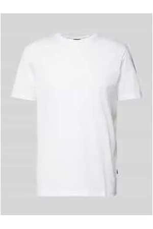 JOOP! T-Shirt mit geripptem Rundhalsausschnitt Modell 