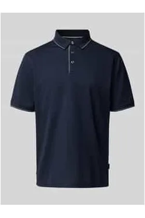 Bugatti Poloshirt mit Label-Detail
