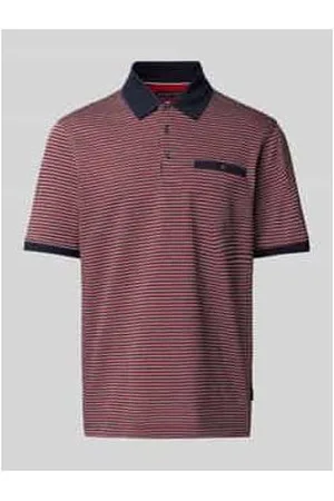 Bugatti Poloshirt mit Label-Detail