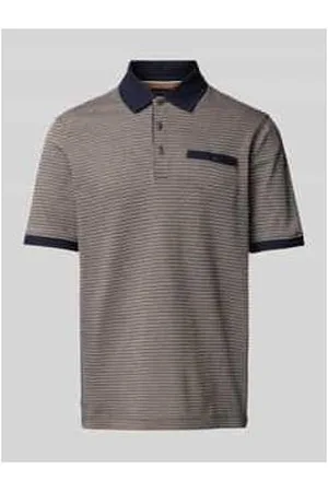 Bugatti Poloshirt mit Label-Detail