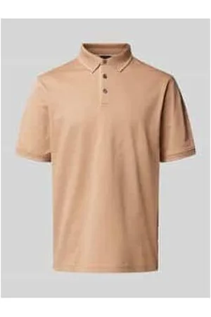 Bugatti Poloshirt mit Label-Detail