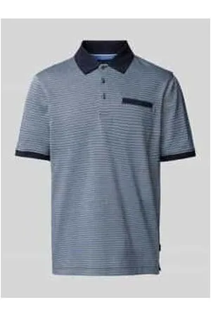 Bugatti Poloshirt mit Label-Detail