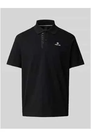 Bogner Poloshirt mit Label-Print Modell 
