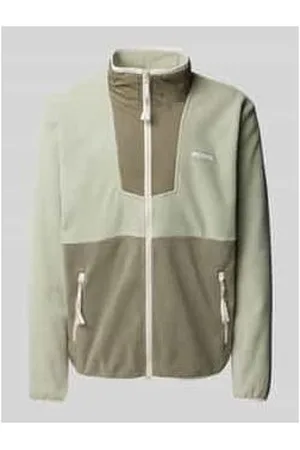 Columbia Fleecepullover mit Label-Patch Modell 